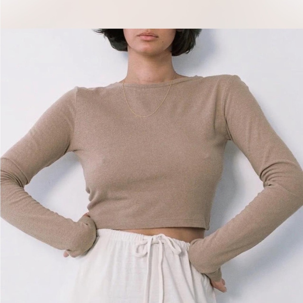 OZMA raw silk Lia Top